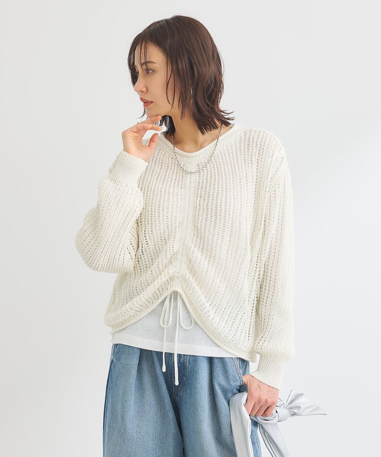 armonia「SET2点２wayシャーリングニット+インナー」|ニット・セーター|