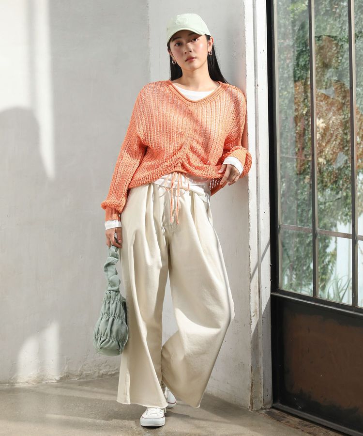 armonia「SET2点２wayシャーリングニット+インナー」|ニット・セーター|