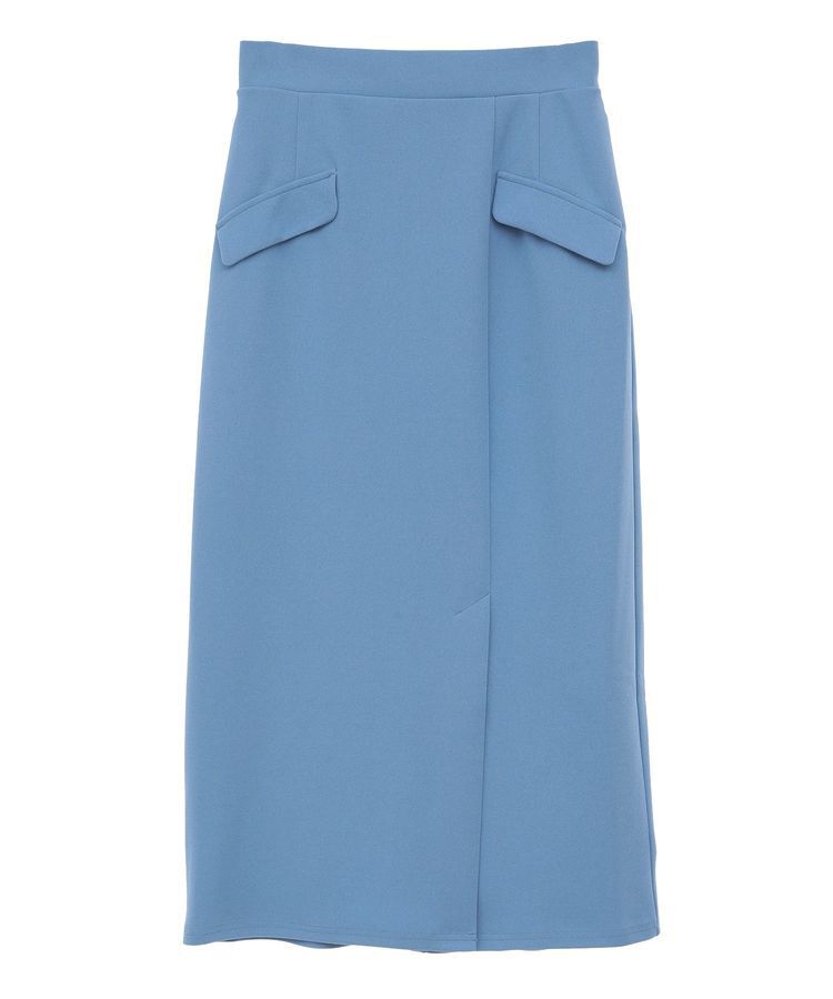 Green Parks「きれいシルエット フラップ付きナロースカート」|スカート|