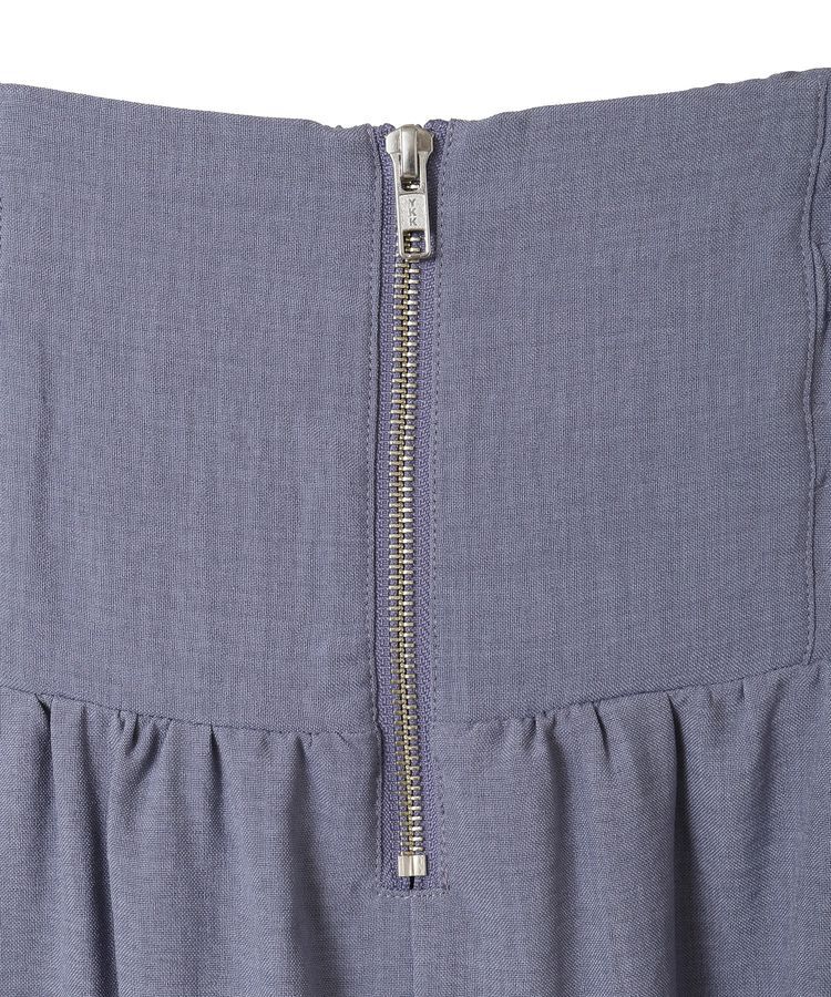 Green Parks「・ELENCARE DUE リネンライクティアードスカート」|フレア|