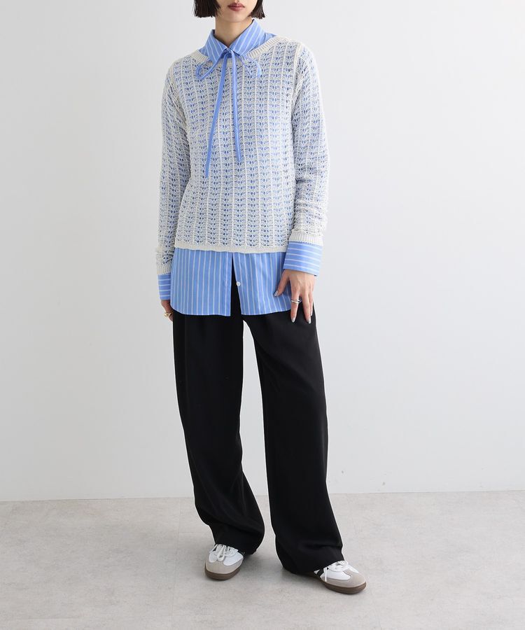 AnriettMusee「ボウタイシャツ」|シャツ・ブラウス|