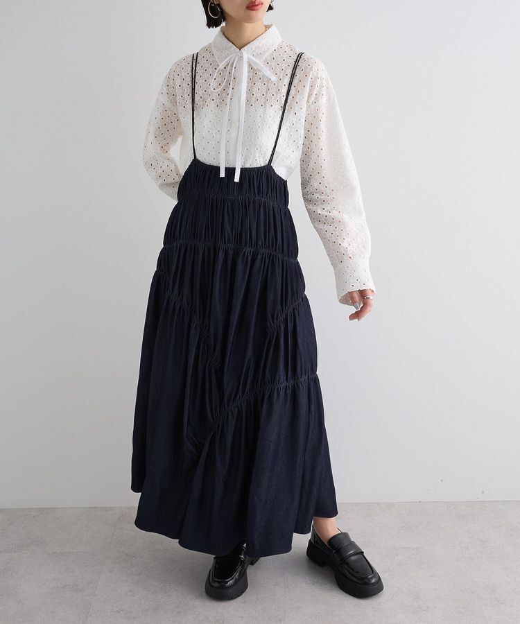 AnriettMusee「ボウタイシャツ」|シャツ・ブラウス|