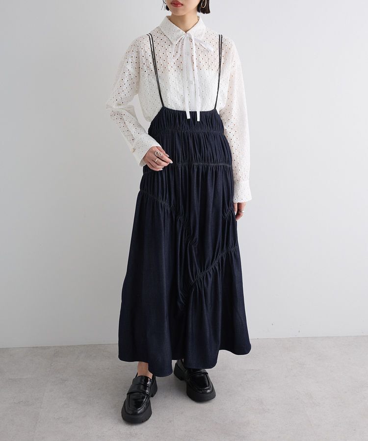 AnriettMusee「ボウタイシャツ」|シャツ・ブラウス|