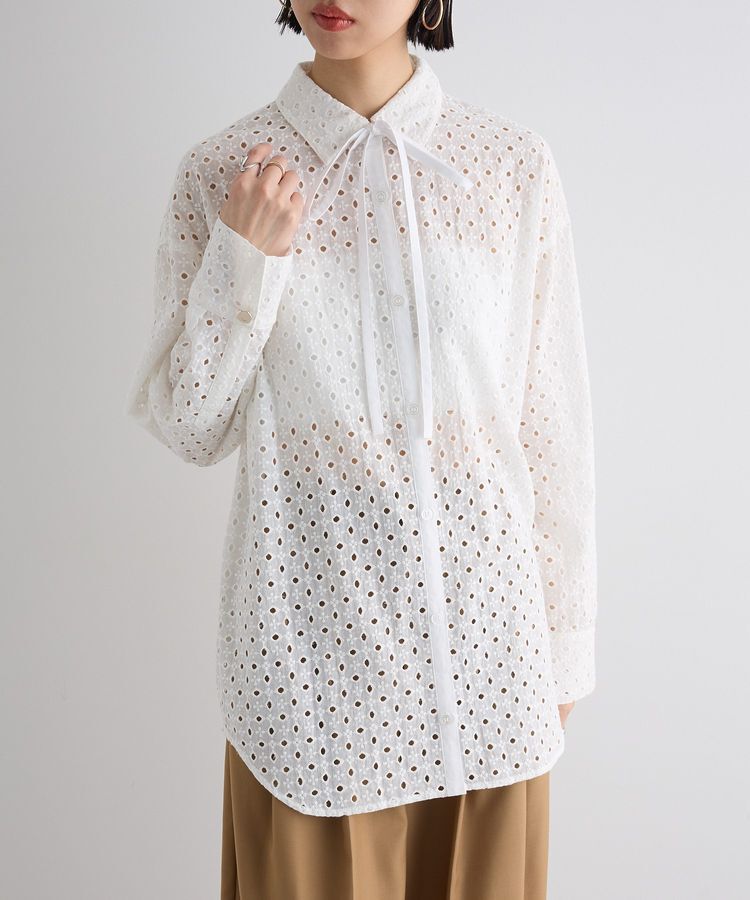 AnriettMusee「ボウタイシャツ」|シャツ・ブラウス|