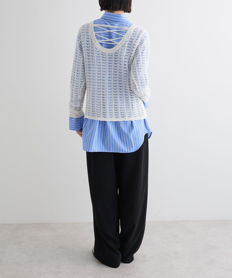 AnriettMusee「ボウタイシャツ」|シャツ・ブラウス|