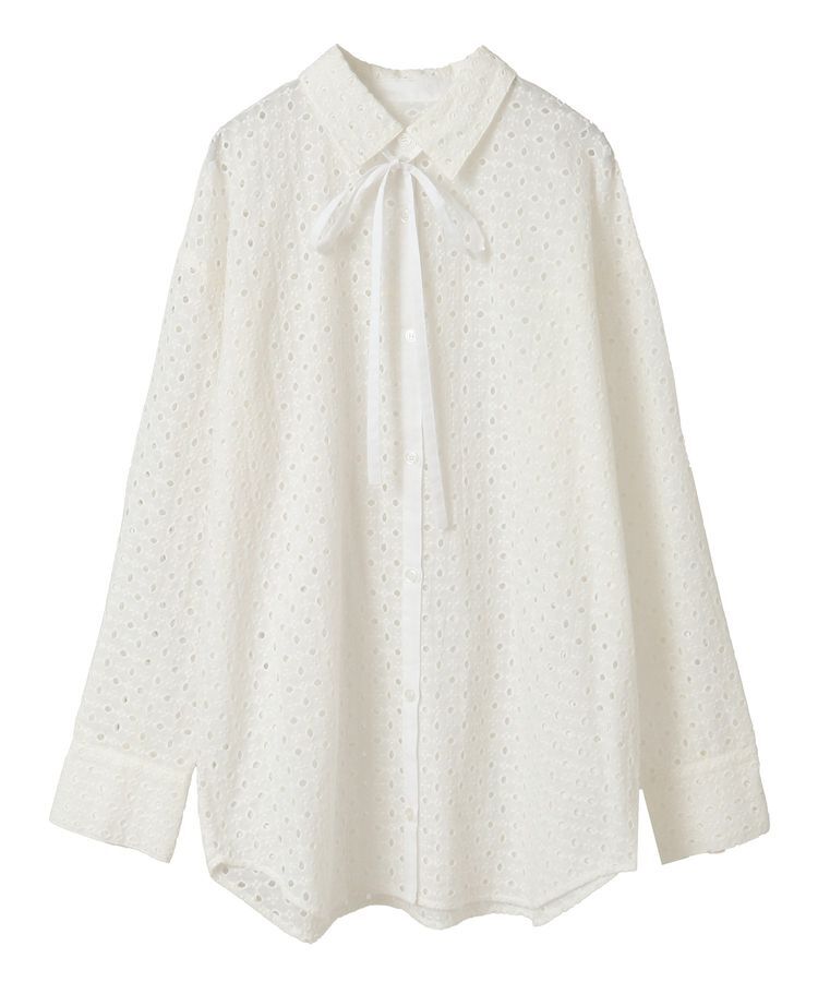 AnriettMusee「ボウタイシャツ」|シャツ・ブラウス|