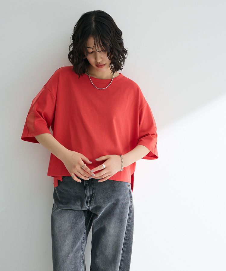 Green Parks「今年っぽチュールドッキングプルオーバー」|Tシャツ・カットソー|