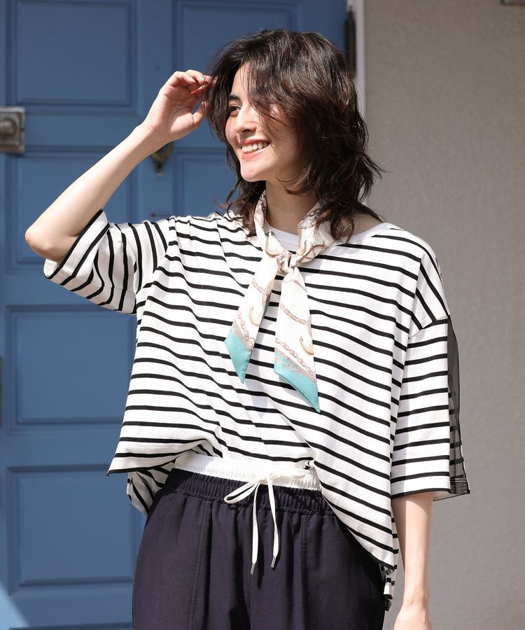 Green Parks「今年っぽチュールドッキングプルオーバー」|Tシャツ・カットソー|