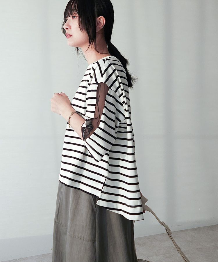 Green Parks「今年っぽチュールドッキングプルオーバー」|Tシャツ・カットソー|