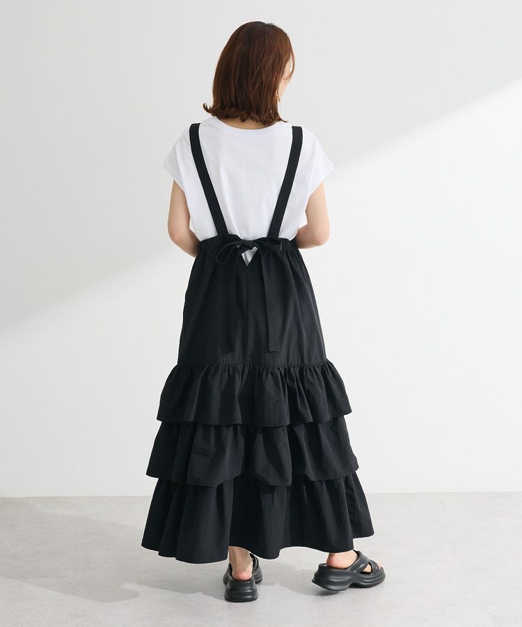 Green Parks「・ELENCARE DUE ティアードサロペット」|オールインワン|