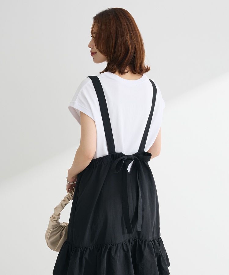 Green Parks「・ELENCARE DUE ティアードサロペット」|オールインワン|