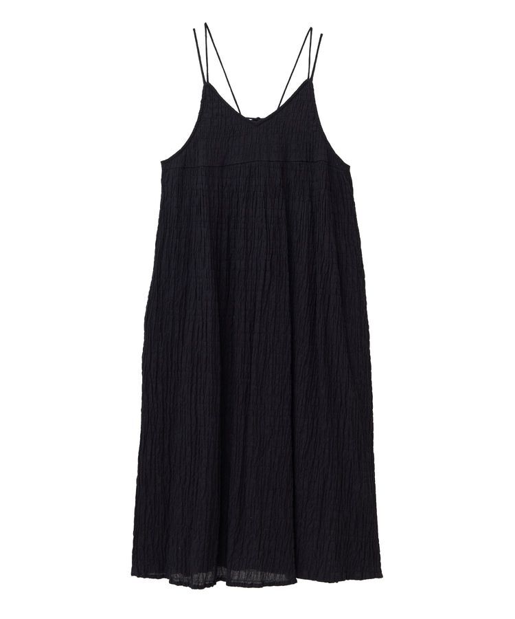 Green Parks「インド綿 ボリュームキャミワンピース」|ワンピース|