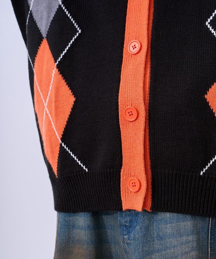 Green Parks「ハイキュー!! アーガイルカーディガン」|カーディガン|