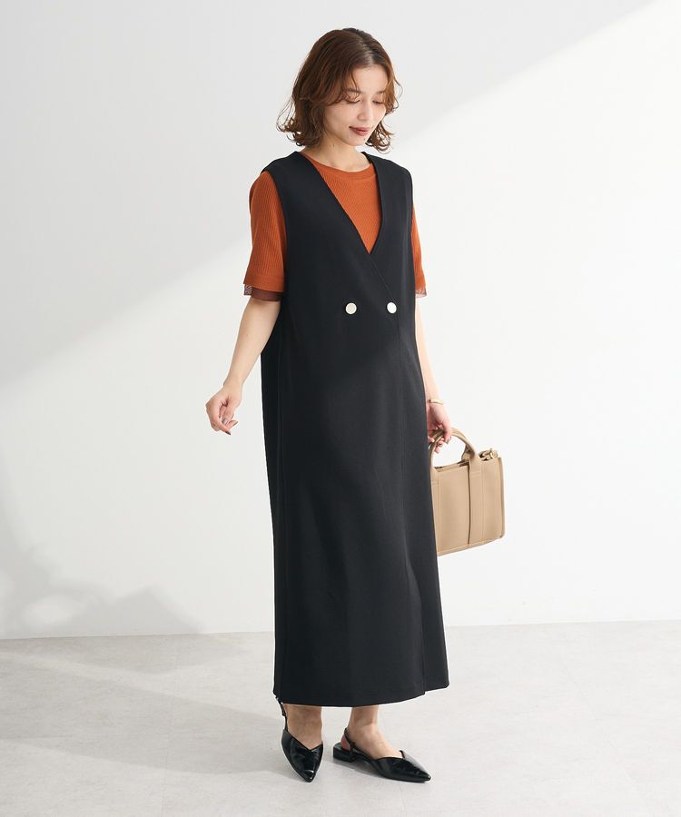 Green Parks「ジャケット風ジャンパースカート」|ジャンパースカート|