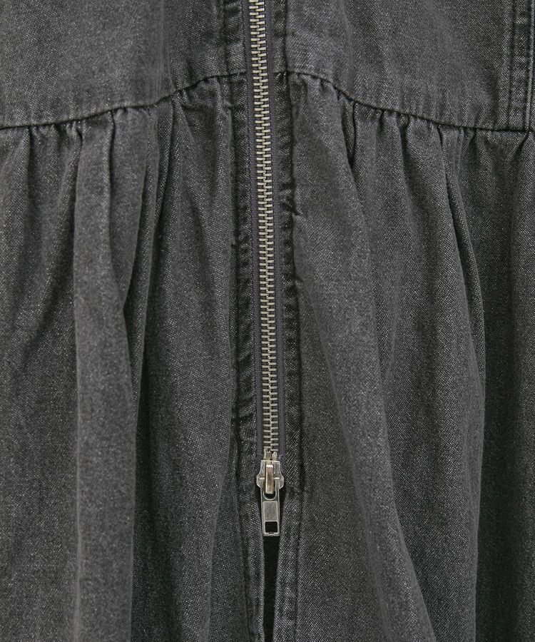 Green Parks「・SUGAR SPOON W-ZIPデニムロングワンピ」|ワンピース|