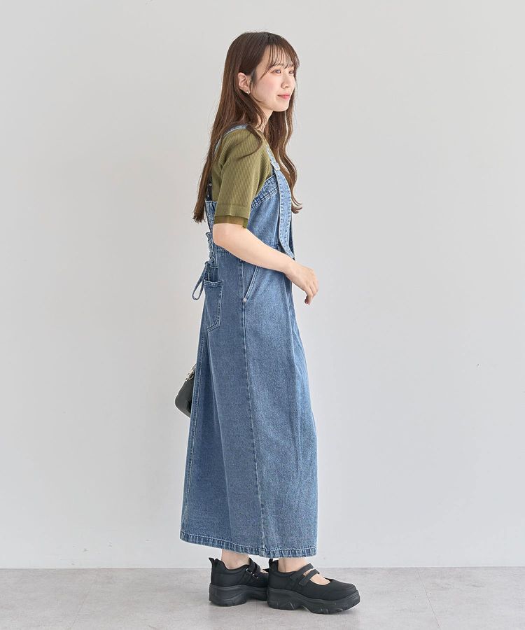 Green Parks「・SUGAR SPOON 2wayデニムジャンスカ」|ジャンパースカート|