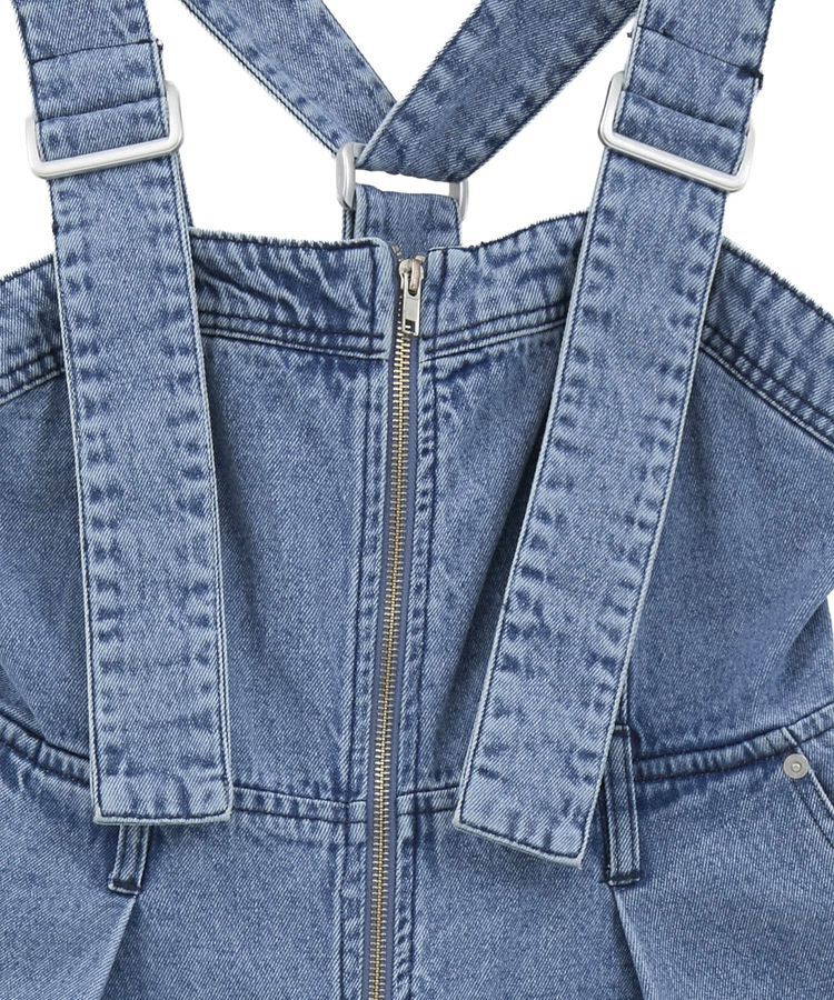 Green Parks「・SUGAR SPOON 2wayデニムジャンスカ」|ジャンパースカート|