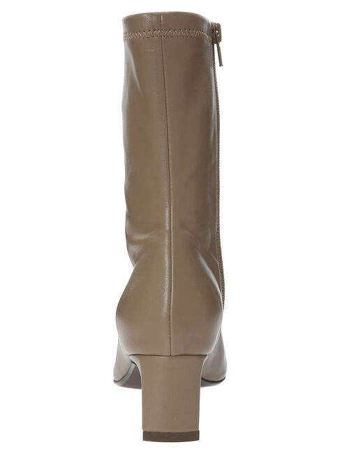 YECCA VECCA「ストレッチミドル丈ブーツ」|ショートブーツ|