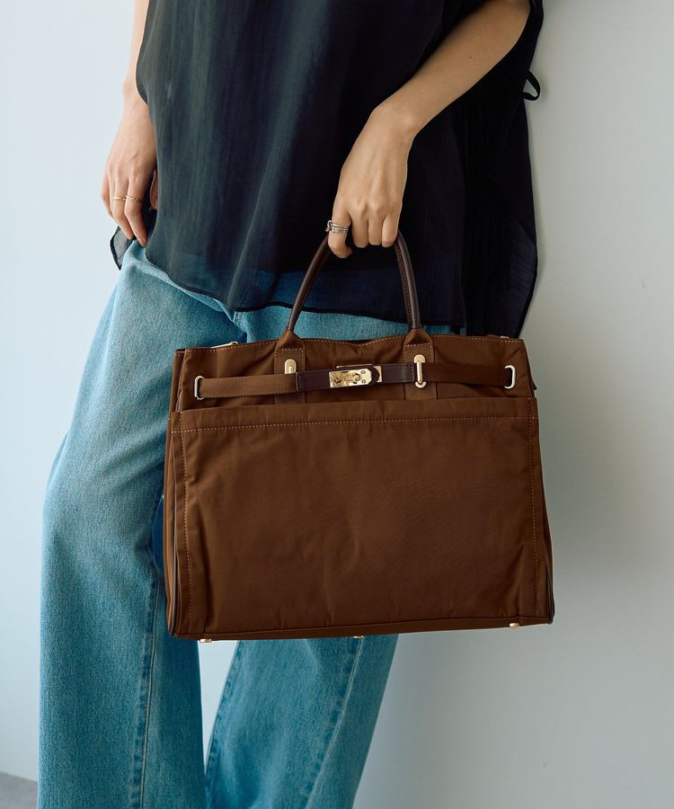 YECCA VECCA「【story.】2wayベルテッドトートバッグ」|トートバッグ|