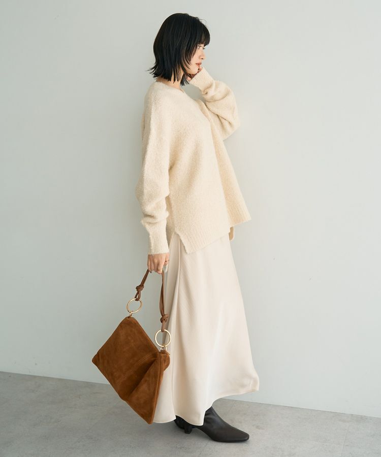 YECCA VECCA「【AULENTTI】スエードショルダーバッグ」|ショルダー・メッセンジャー|