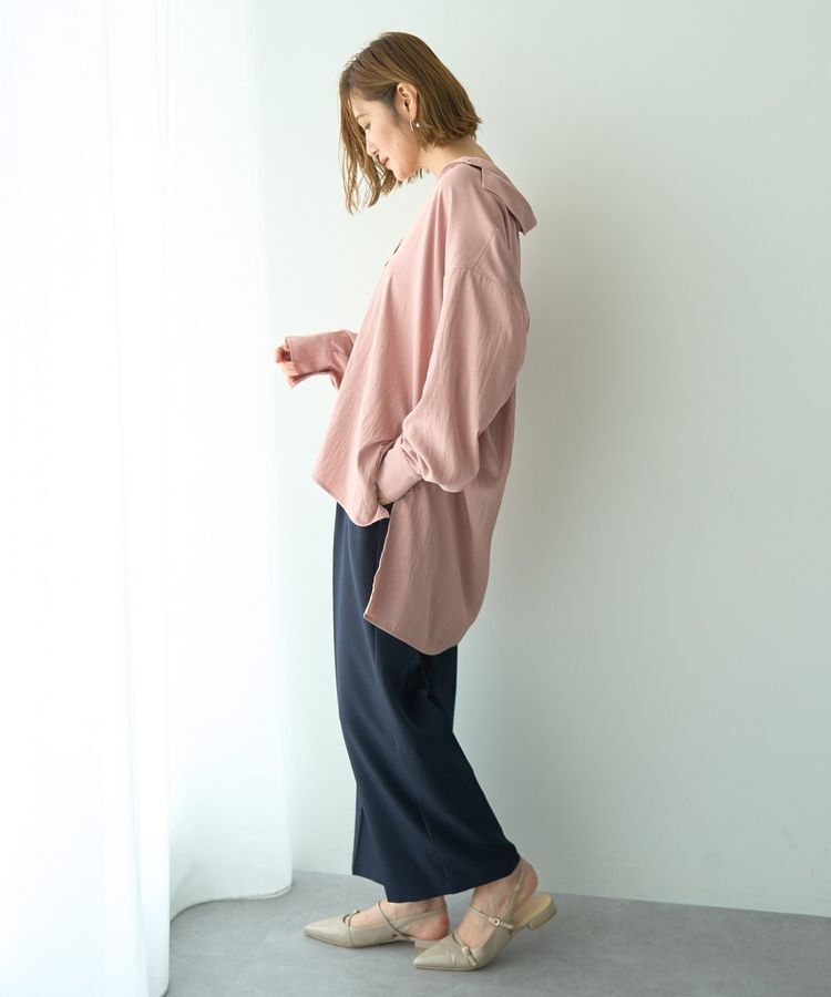 YECCA VECCA「スキッパーオーバーシャツ」|シャツ・ブラウス|