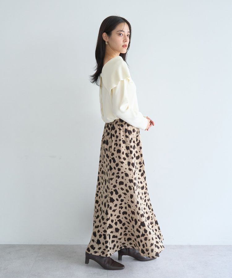 YECCA VECCA「2wayオフショルカラーカーディガン」|カーディガン|