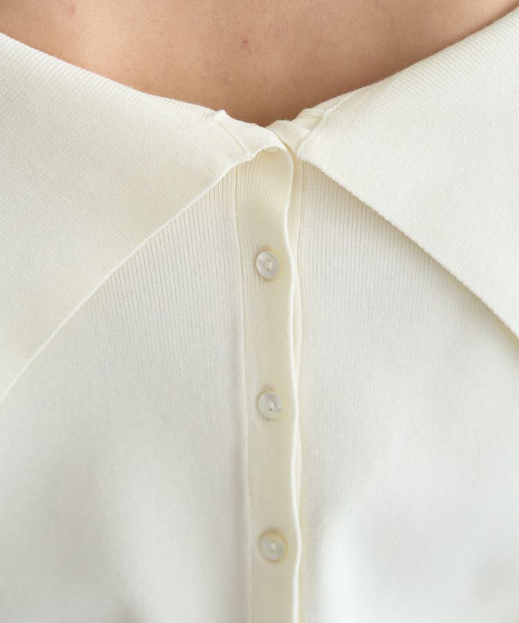 YECCA VECCA「2wayオフショルカラーカーディガン」|カーディガン|