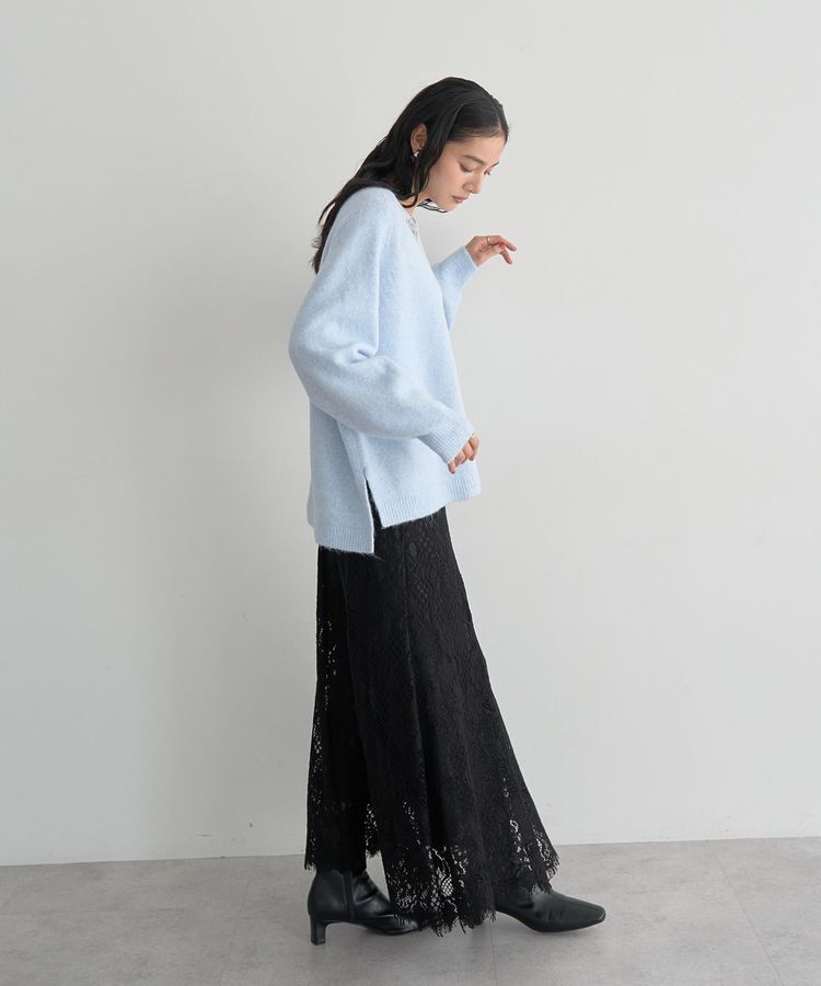 YECCA VECCA「Vネックルーズニット」|ニット・セーター|