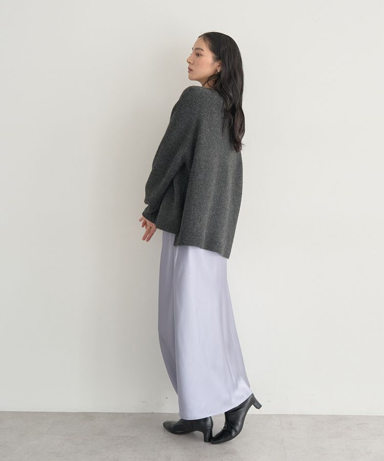 YECCA VECCA「Vネックルーズニット」|ニット・セーター|