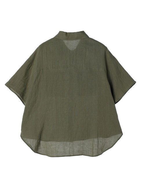 GARAGE OF GOOD CLOTHING「フレンチリネンハーフスリーブシャツ」|シャツ・ブラウス|