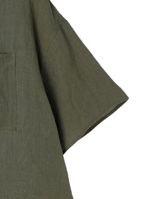 GARAGE OF GOOD CLOTHING「フレンチリネンハーフスリーブシャツ」|シャツ・ブラウス|