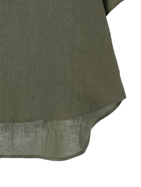 GARAGE OF GOOD CLOTHING「フレンチリネンハーフスリーブシャツ」|シャツ・ブラウス|