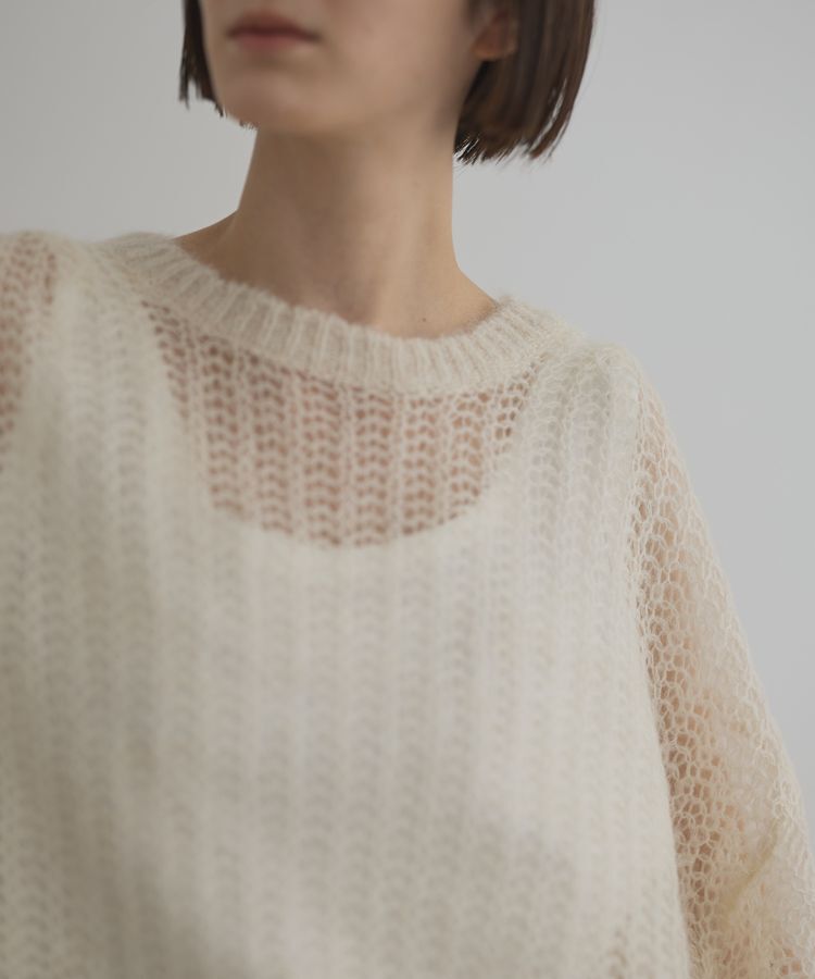 GARAGE OF GOOD CLOTHING「モヘアシアーニットプルオーバー/24AW」|ニット・セーター|