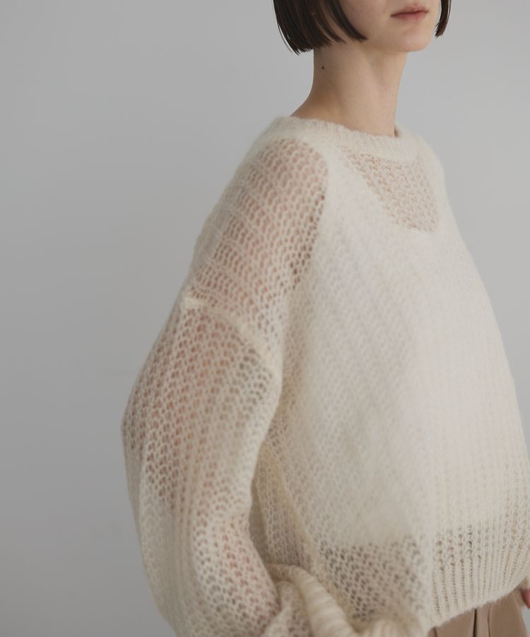 GARAGE OF GOOD CLOTHING「モヘアシアーニットプルオーバー/24AW」|ニット・セーター|