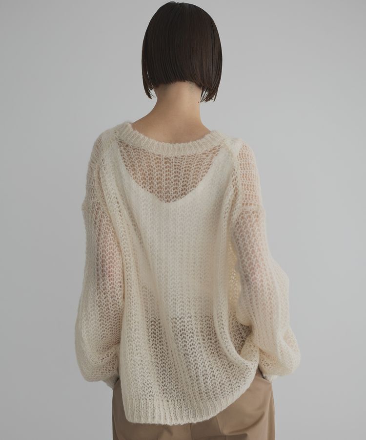 GARAGE OF GOOD CLOTHING「モヘアシアーニットプルオーバー/24AW」|ニット・セーター|