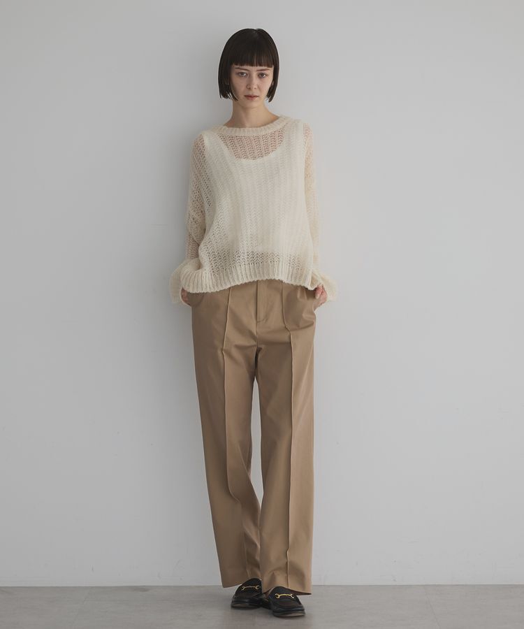 GARAGE OF GOOD CLOTHING「モヘアシアーニットプルオーバー/24AW」|ニット・セーター|