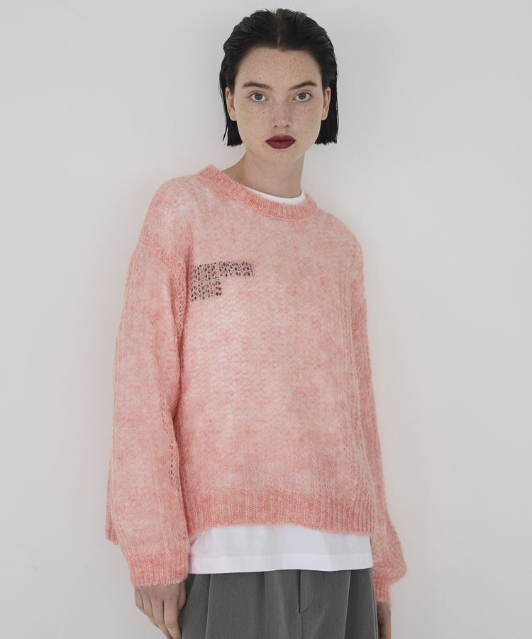 GARAGE OF GOOD CLOTHING「モヘアシアーニットプルオーバー/24AW」|ニット・セーター|