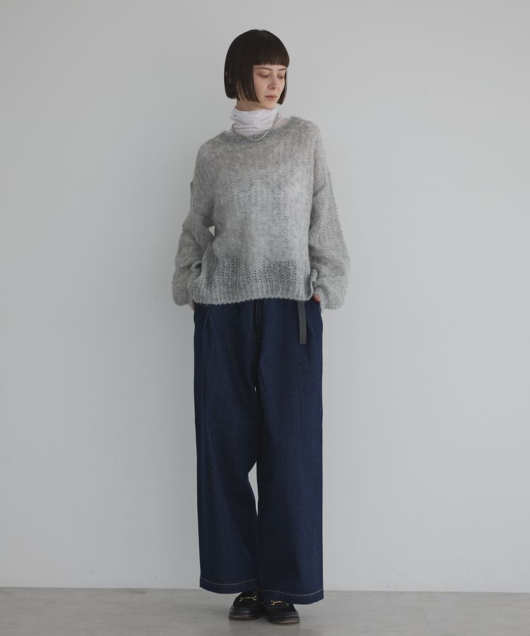 GARAGE OF GOOD CLOTHING「モヘアシアーニットプルオーバー/24AW」|ニット・セーター|