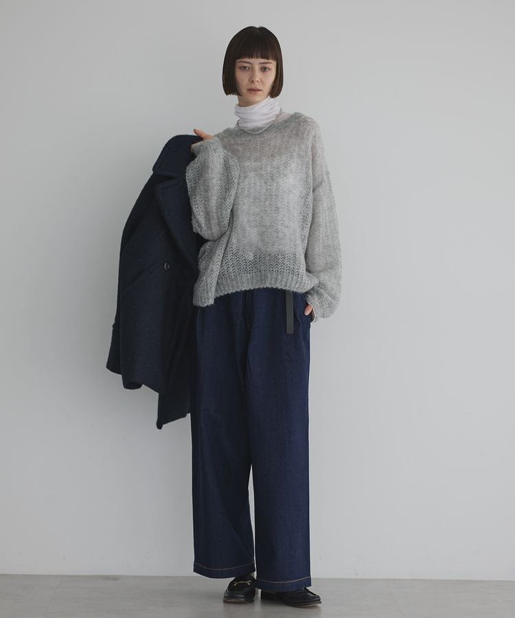 GARAGE OF GOOD CLOTHING「モヘアシアーニットプルオーバー/24AW」|ニット・セーター|
