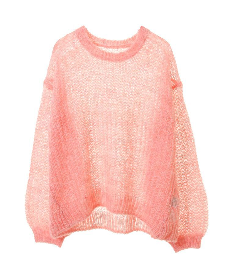 GARAGE OF GOOD CLOTHING「モヘアシアーニットプルオーバー/24AW」|ニット・セーター|