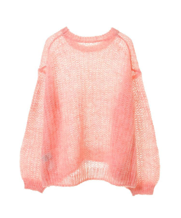 GARAGE OF GOOD CLOTHING「モヘアシアーニットプルオーバー/24AW」|ニット・セーター|