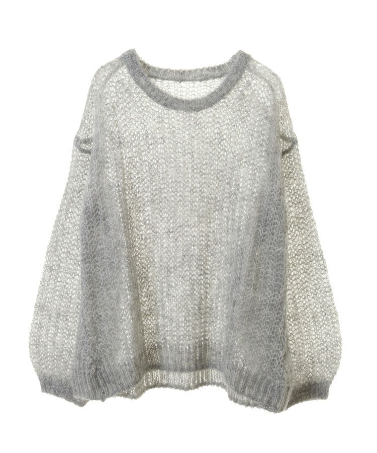 GARAGE OF GOOD CLOTHING「モヘアシアーニットプルオーバー/24AW」|ニット・セーター|