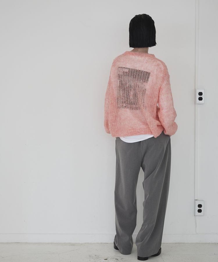 GARAGE OF GOOD CLOTHING「モヘアシアーニットプルオーバー/24AW」|ニット・セーター|