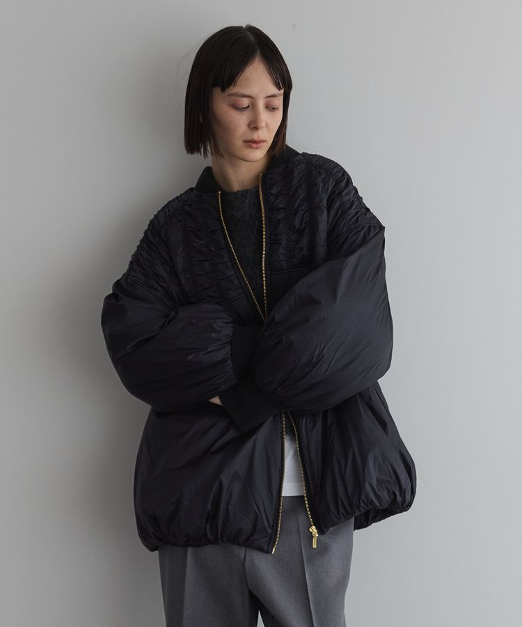 GARAGE OF GOOD CLOTHING「シャーリング中綿コート/24AW」|ブルゾン・スタジャン|