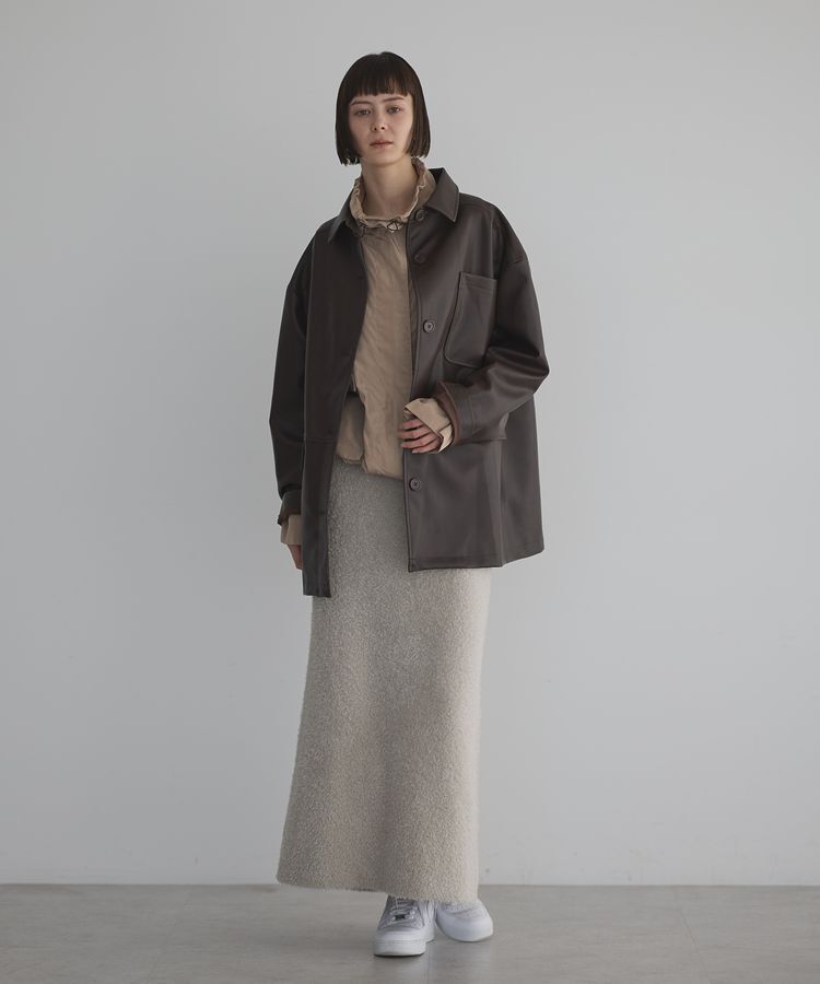 GARAGE OF GOOD CLOTHING「合皮ジャケット」|テーラードジャケット|