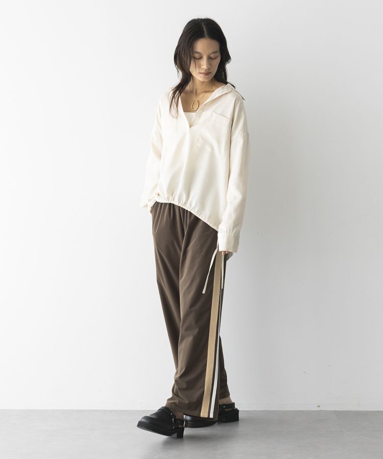 GARAGE OF GOOD CLOTHING「裾ドロストスキッパープルオーバー」|シャツ・ブラウス|