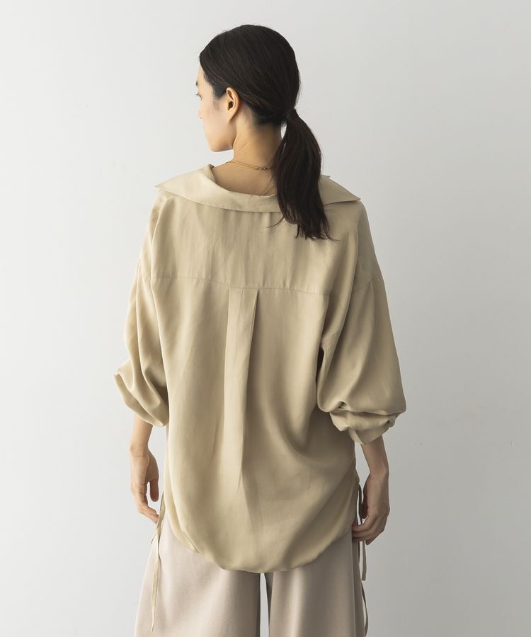 GARAGE OF GOOD CLOTHING「裾ドロストスキッパープルオーバー」|シャツ・ブラウス|