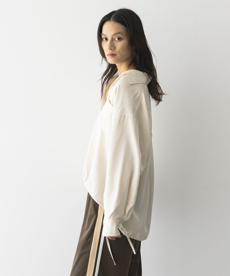 GARAGE OF GOOD CLOTHING「裾ドロストスキッパープルオーバー」|シャツ・ブラウス|