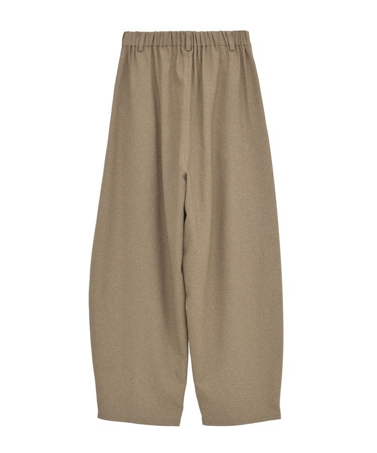 GARAGE OF GOOD CLOTHING「無地ウールライク裾タックバレルパンツ」|その他|