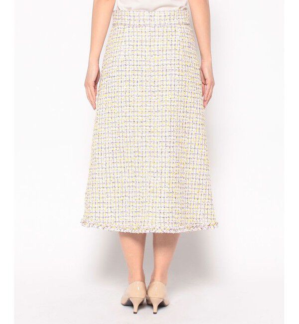 LOULOU WILLOUGHBY「【LOULOU WILLOUGHBY】ファンシーツイードスカート」|スカート|